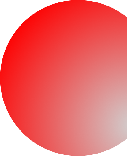 Red circular design element